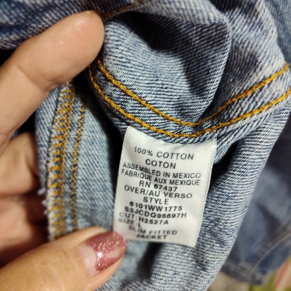 Ralph Lauren Blue Jean Jacket Slimcut - Picture 5 of 7